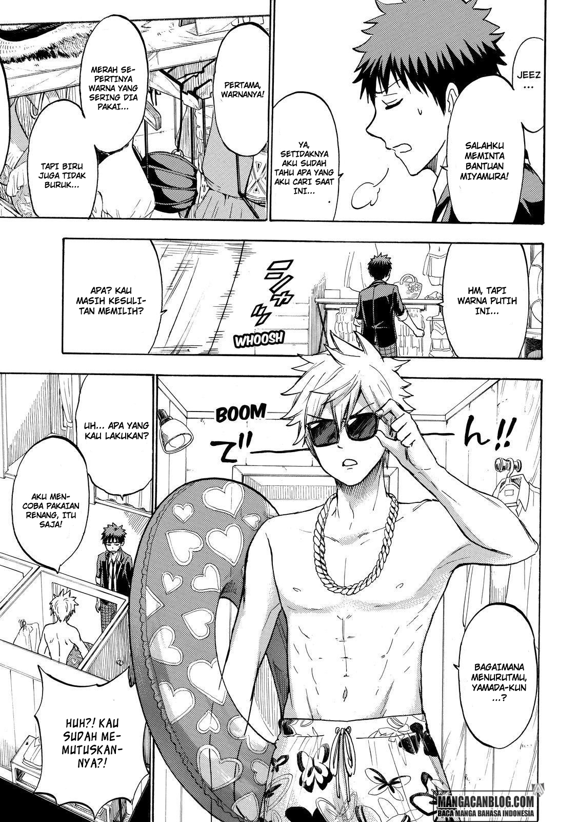 Yamada-kun to 7-nin no Majo Chapter 199 Gambar 13