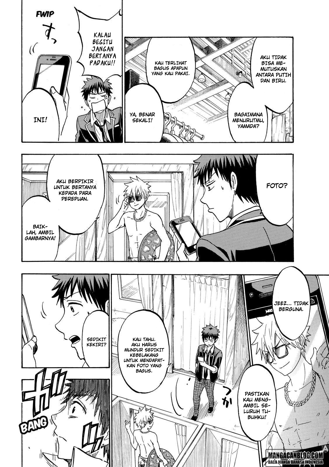 Yamada-kun to 7-nin no Majo Chapter 199 Gambar 14
