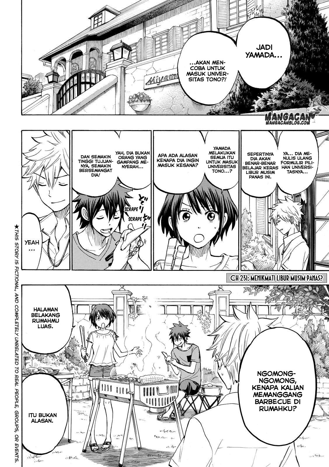 Yamada-kun to 7-nin no Majo Chapter 231 Gambar 2