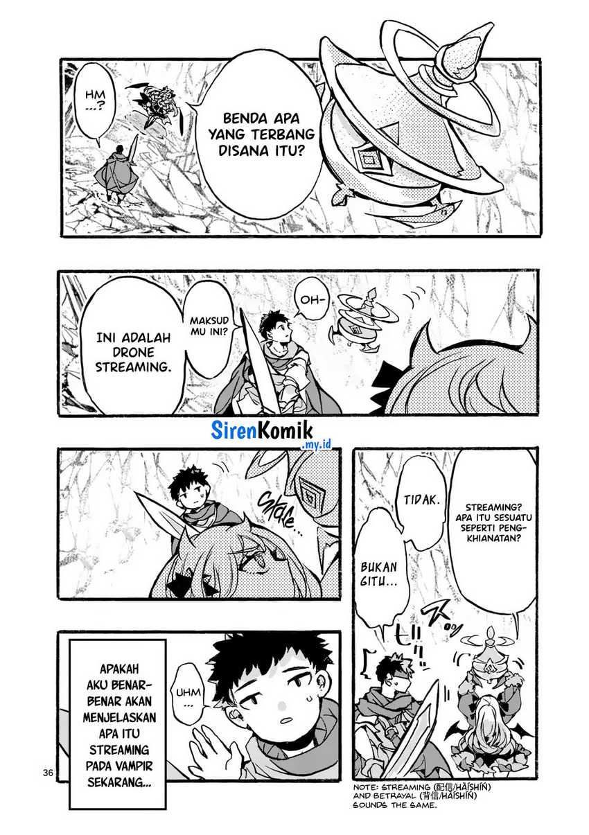 Yamiochi Yuusha No Haishin Haishin~Tsuihousare, Kakushi Boss Beya Ni Hourikomareta Kekka, Boss To Tansakushagari Haishin Wo Hajimeru~ Chapter 01 Gambar 37