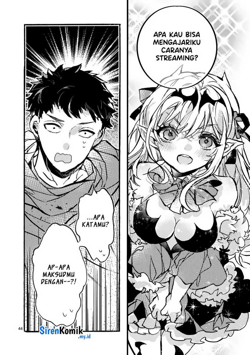 Yamiochi Yuusha No Haishin Haishin~Tsuihousare, Kakushi Boss Beya Ni Hourikomareta Kekka, Boss To Tansakushagari Haishin Wo Hajimeru~ Chapter 01 Gambar 45