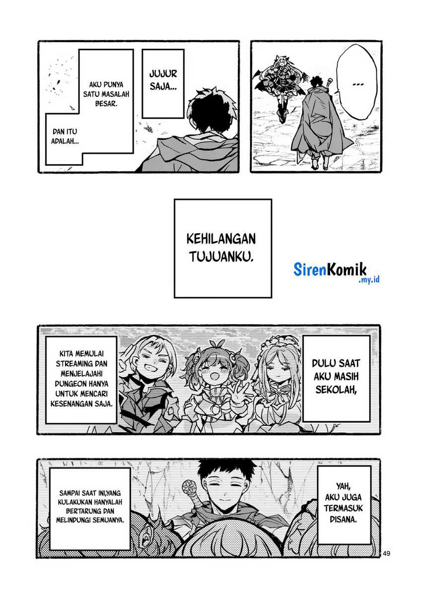 Yamiochi Yuusha No Haishin Haishin~Tsuihousare, Kakushi Boss Beya Ni Hourikomareta Kekka, Boss To Tansakushagari Haishin Wo Hajimeru~ Chapter 01 Gambar 50