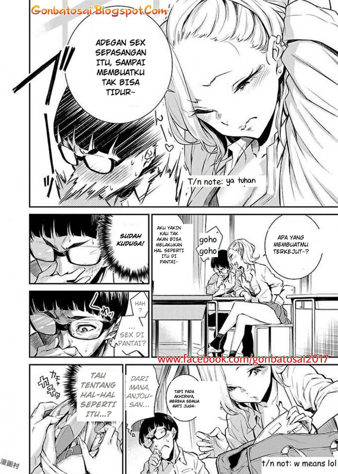 Yancha Gal no Anjou-san Chapter 01 Gambar 11