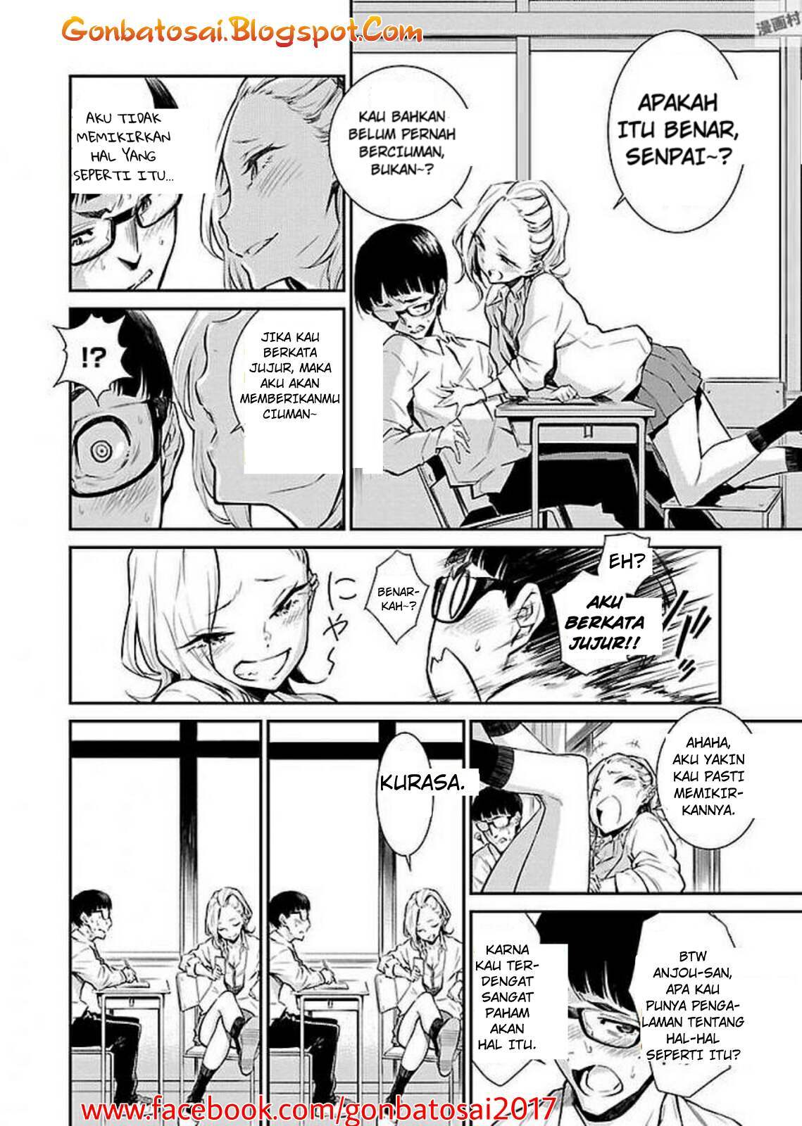 Yancha Gal no Anjou-san Chapter 01 Gambar 12