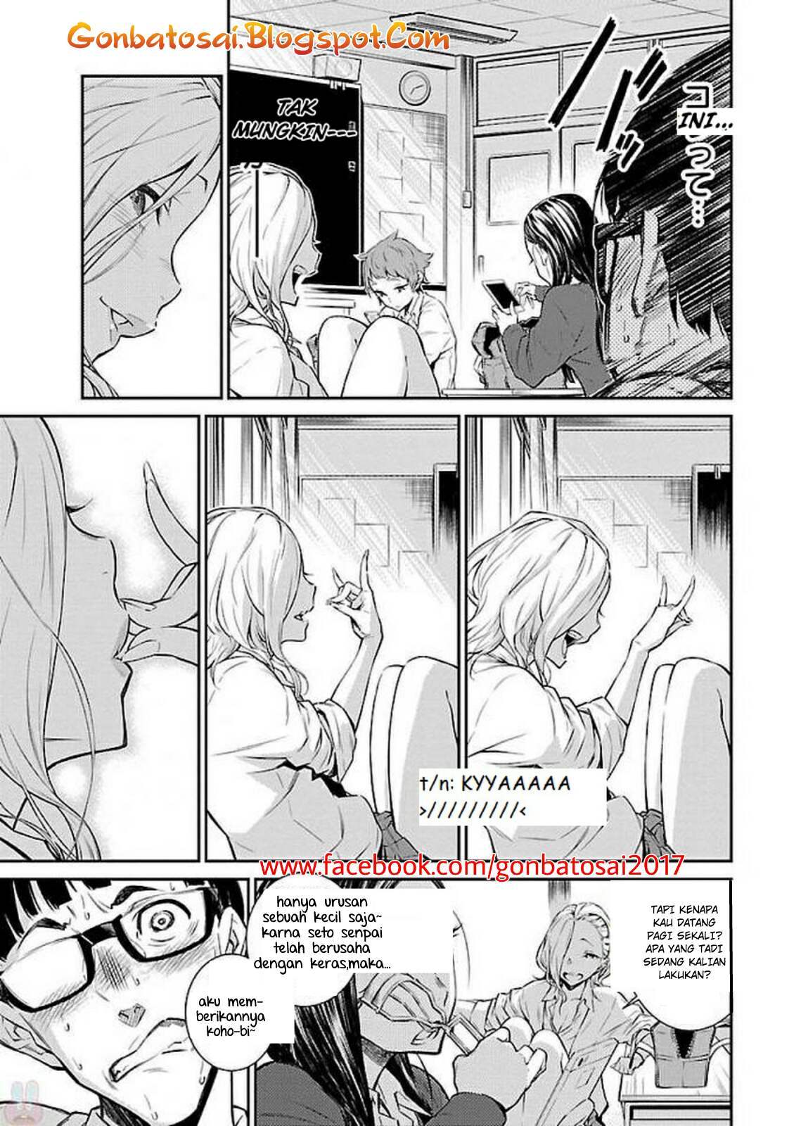 Yancha Gal no Anjou-san Chapter 01 Gambar 18