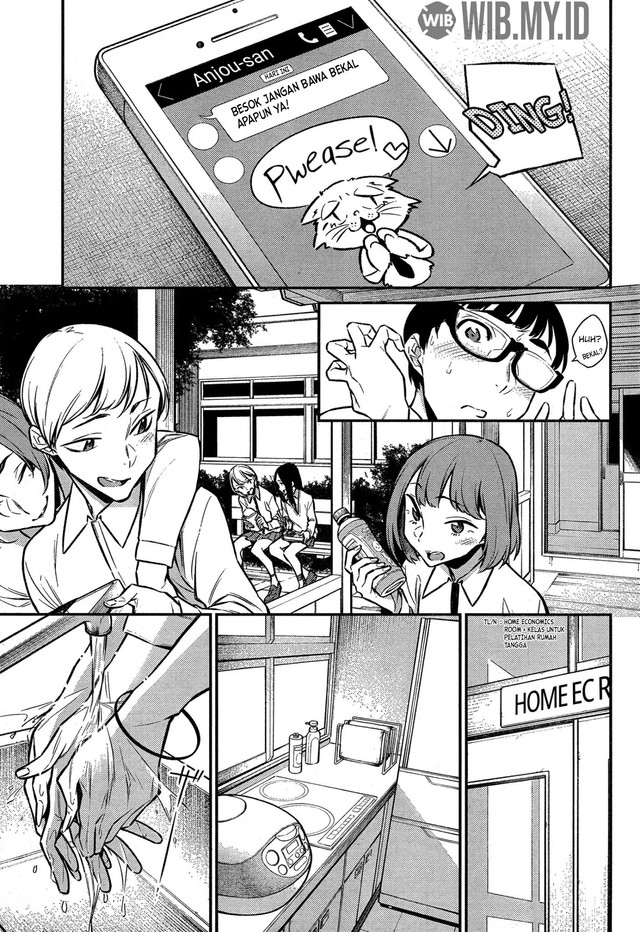 Yancha Gal no Anjou-san Chapter 45 Gambar 4