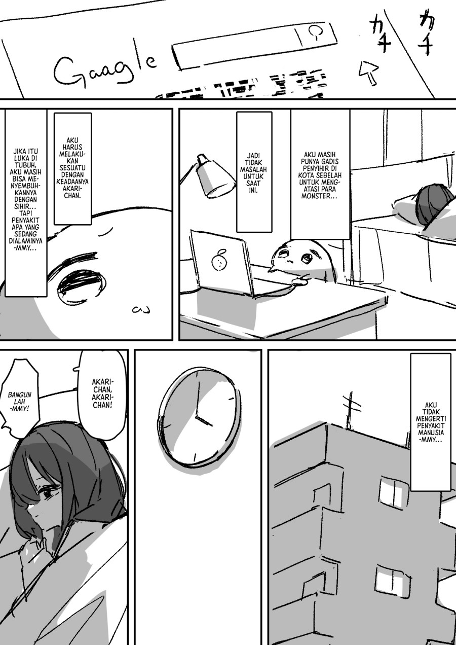 Yande Kita Mahou Shoujo no Nichijou Chapter 01 Gambar 8