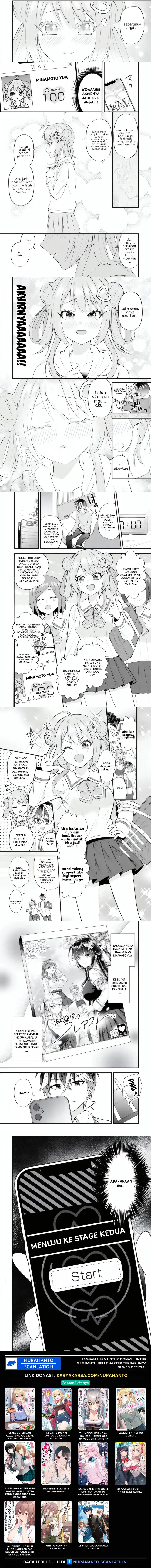 Yarikonda ren’ai game no akuyaku ni tensei shita node, gensaku chishiki de hiroin o kōryaku shimasu Chapter 04.8 Gambar 2