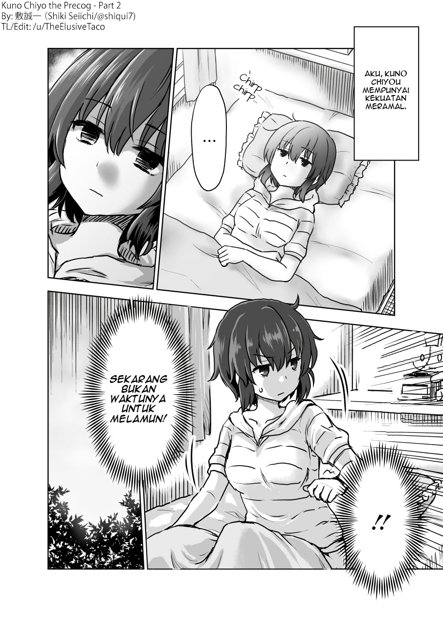 Yochi Nouryoku Manga: Kunou Chiyo Chapter 02 Gambar 2