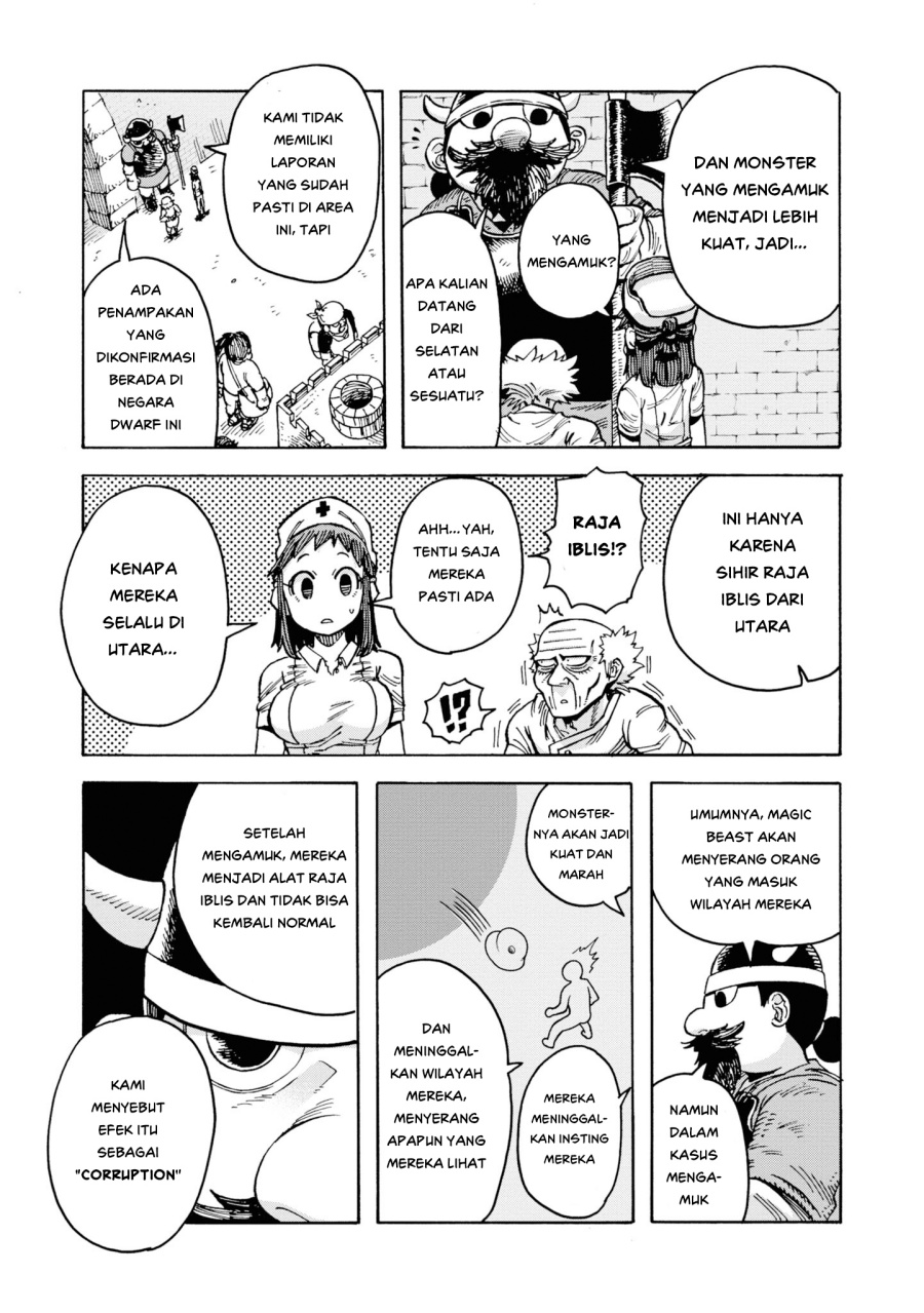 Yomei Nikagetsu no Isekai Kenkouhou Chapter 04 Gambar 13