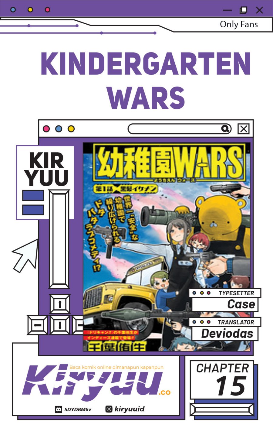 Youchien Wars Chapter 15 Gambar 1