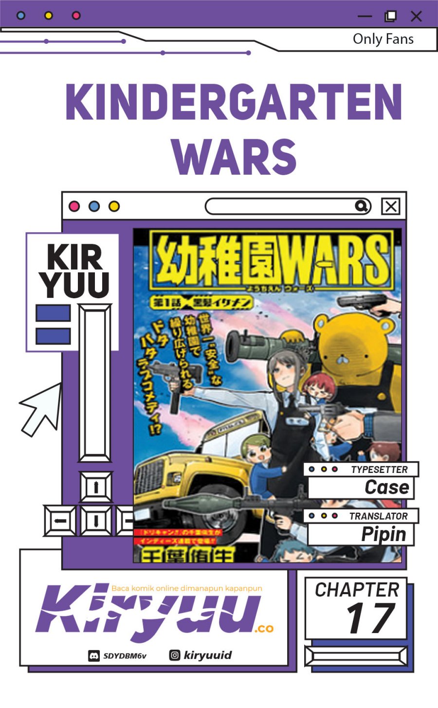 Youchien Wars Chapter 17 Gambar 1