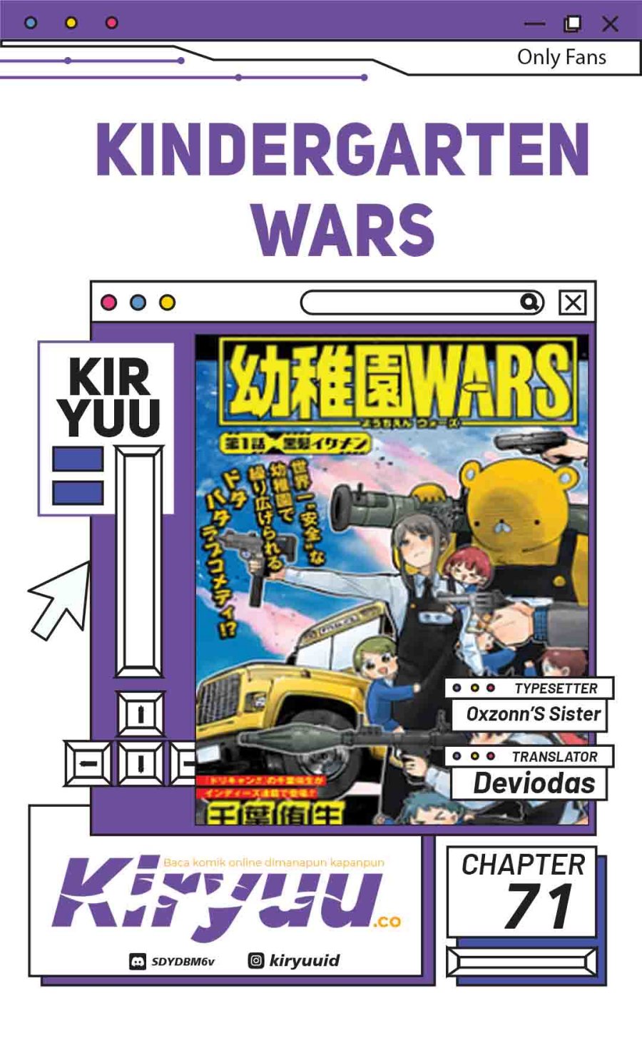 Youchien Wars Chapter 71 Gambar 1