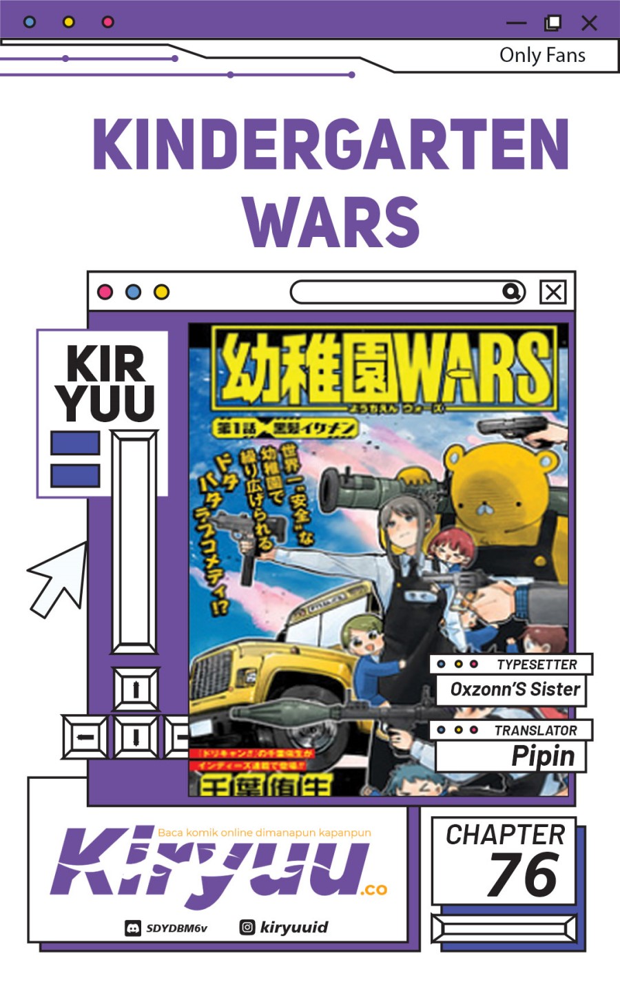 Youchien Wars Chapter 76 Gambar 1