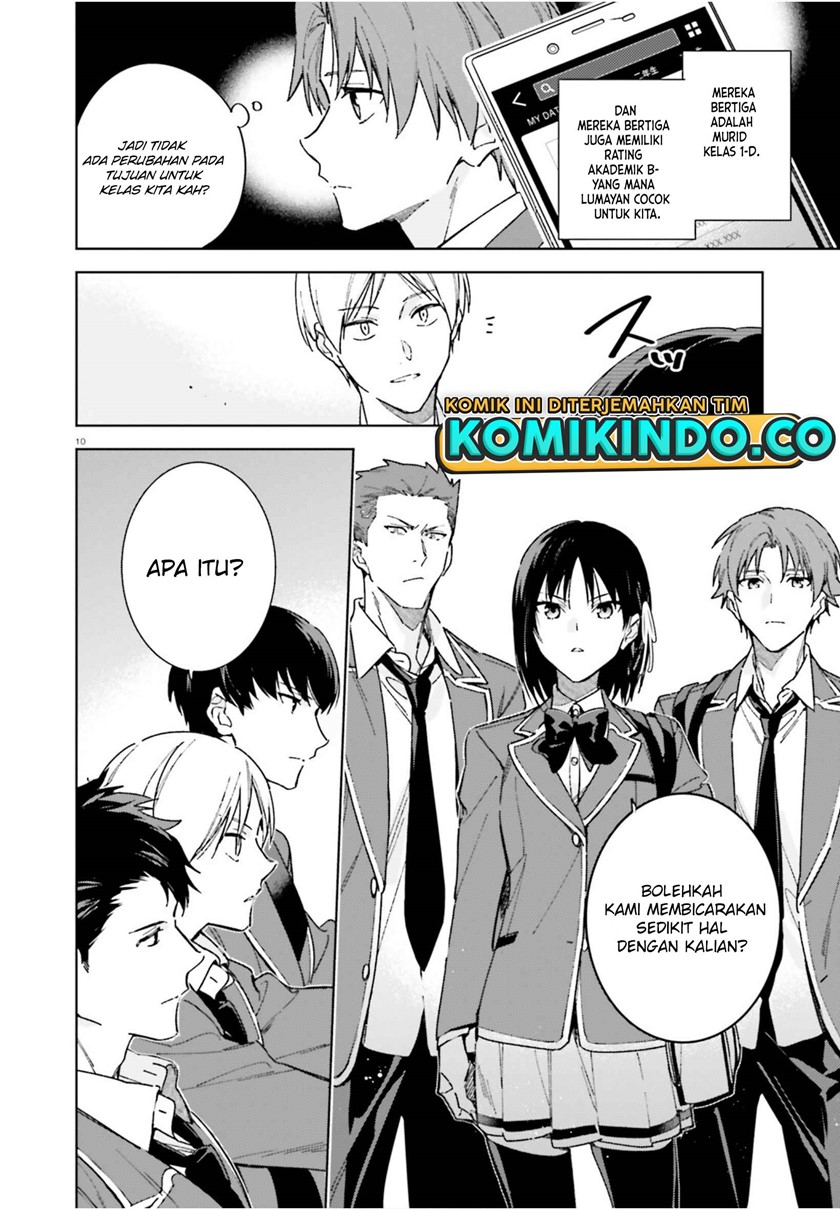 Youkoso Jitsuryoku Shijou Shugi no Kyoushitsu e: 2-nensei-hen Chapter 04 Gambar 11