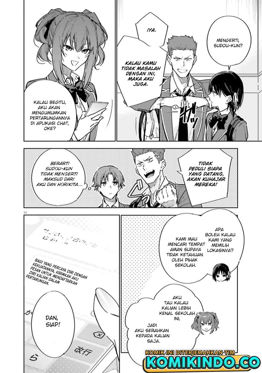 Youkoso Jitsuryoku Shijou Shugi no Kyoushitsu e: 2-nensei-hen Chapter 05 Gambar 13
