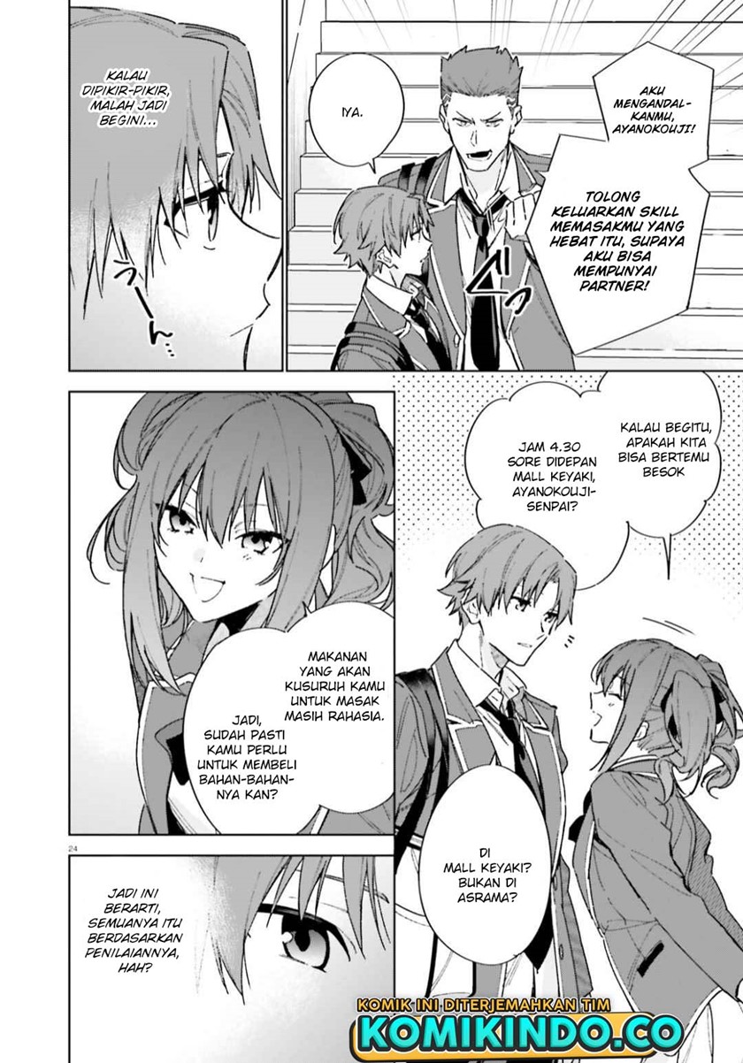 Youkoso Jitsuryoku Shijou Shugi no Kyoushitsu e: 2-nensei-hen Chapter 05 Gambar 25