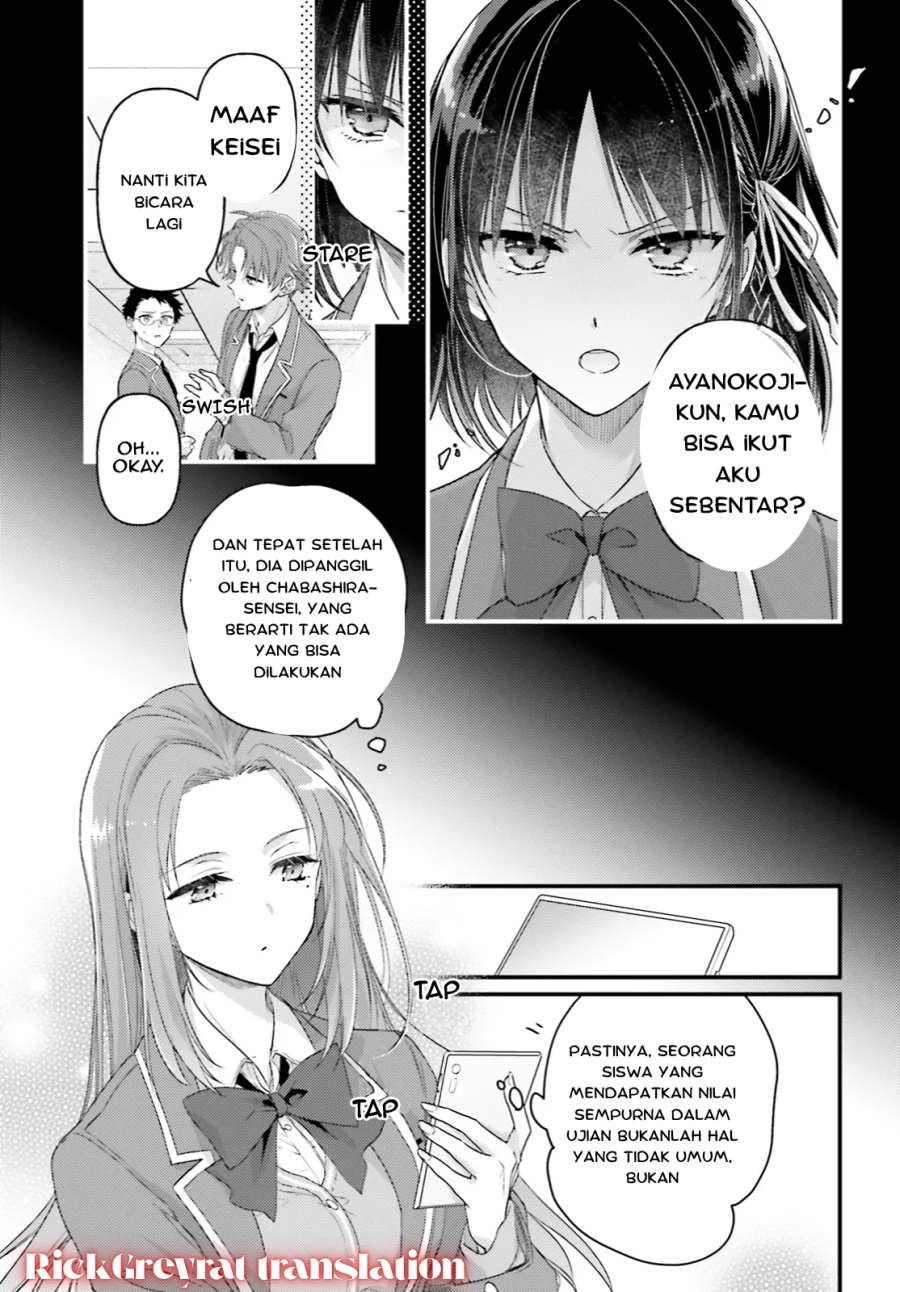 Youkoso Jitsuryoku Shijou Shugi no Kyoushitsu e 2-nensei-hen 2nd Stage Chapter 01.1 Gambar 14