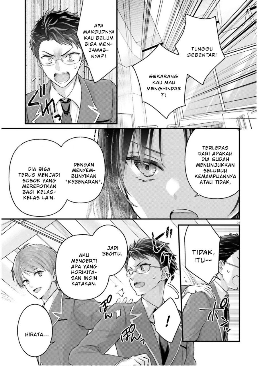 Youkoso Jitsuryoku Shijou Shugi no Kyoushitsu e 2-nensei-hen 2nd Stage Chapter 03 Gambar 3