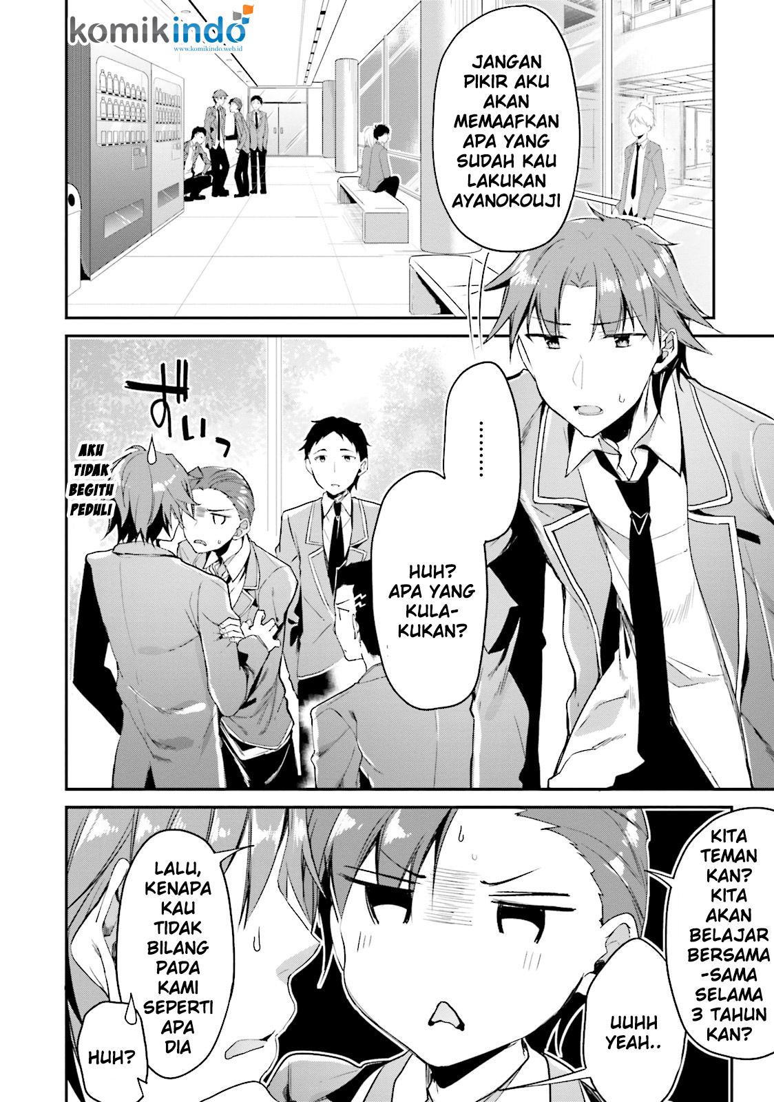 Youkoso Jitsuryoku Shijou Shugi no Kyoushitsu e Chapter 4 Gambar 5