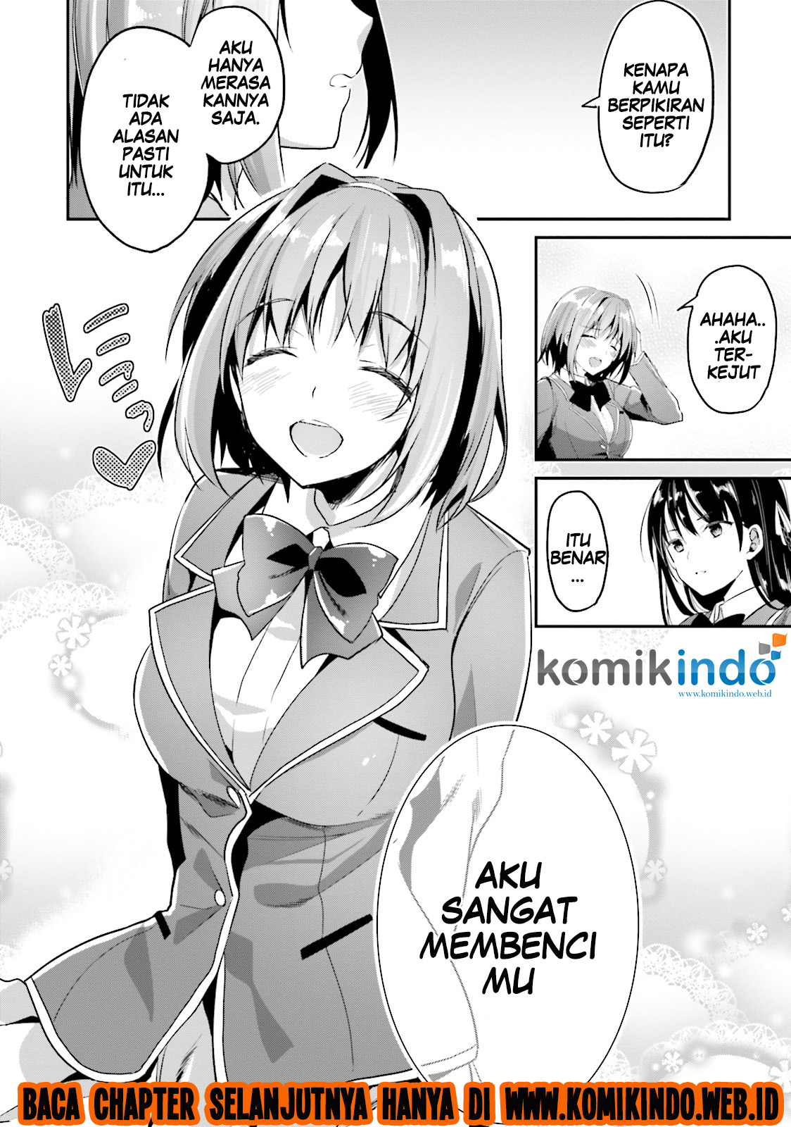Youkoso Jitsuryoku Shijou Shugi no Kyoushitsu e Chapter 8 Gambar 18