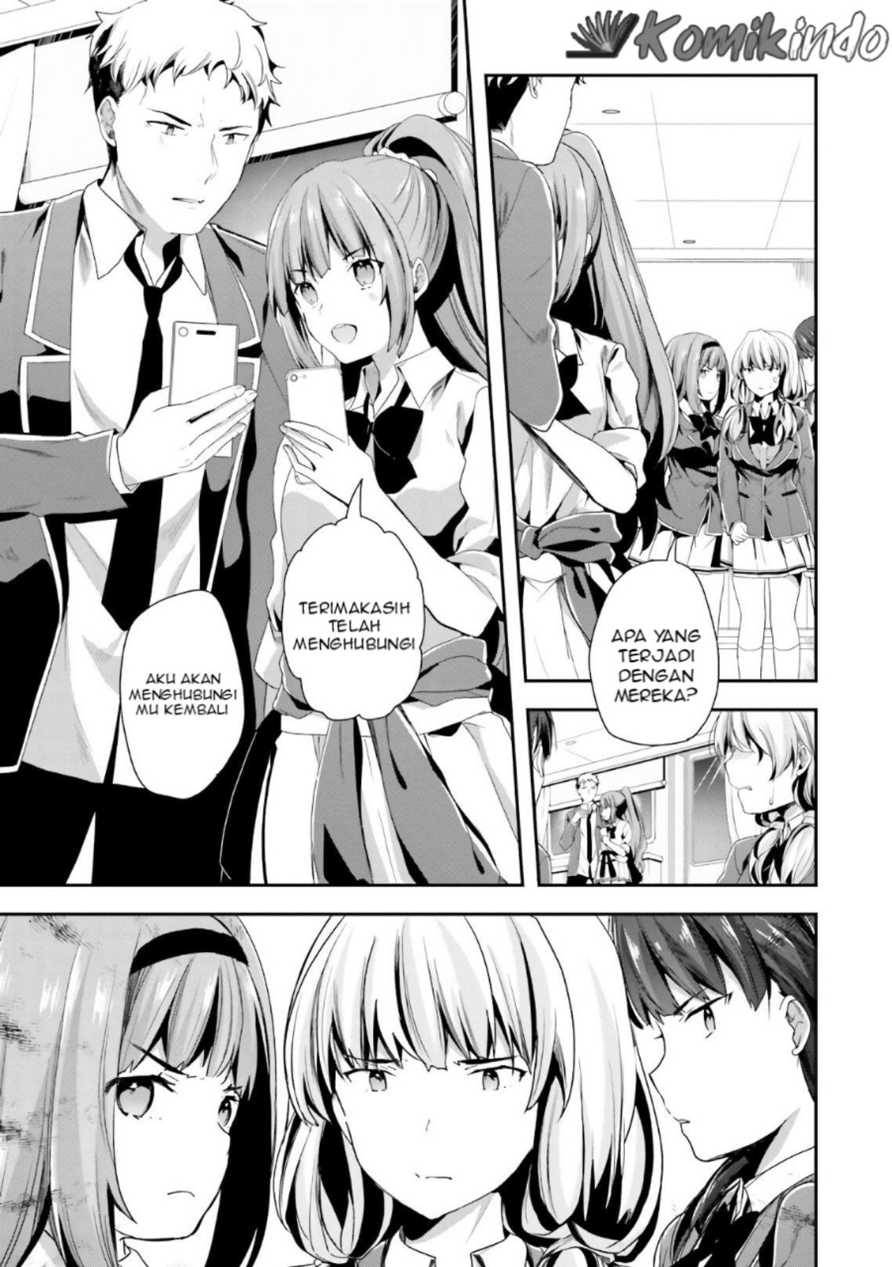 Youkoso Jitsuryoku Shijou Shugi no Kyoushitsu e Chapter 38 Gambar 2