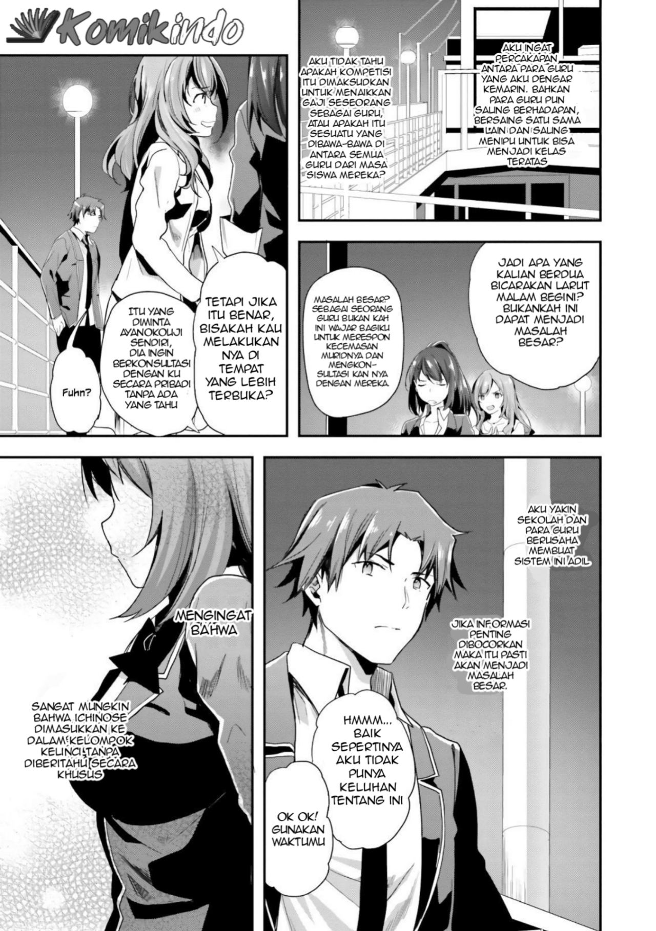 Youkoso Jitsuryoku Shijou Shugi no Kyoushitsu e Chapter 38 Gambar 22
