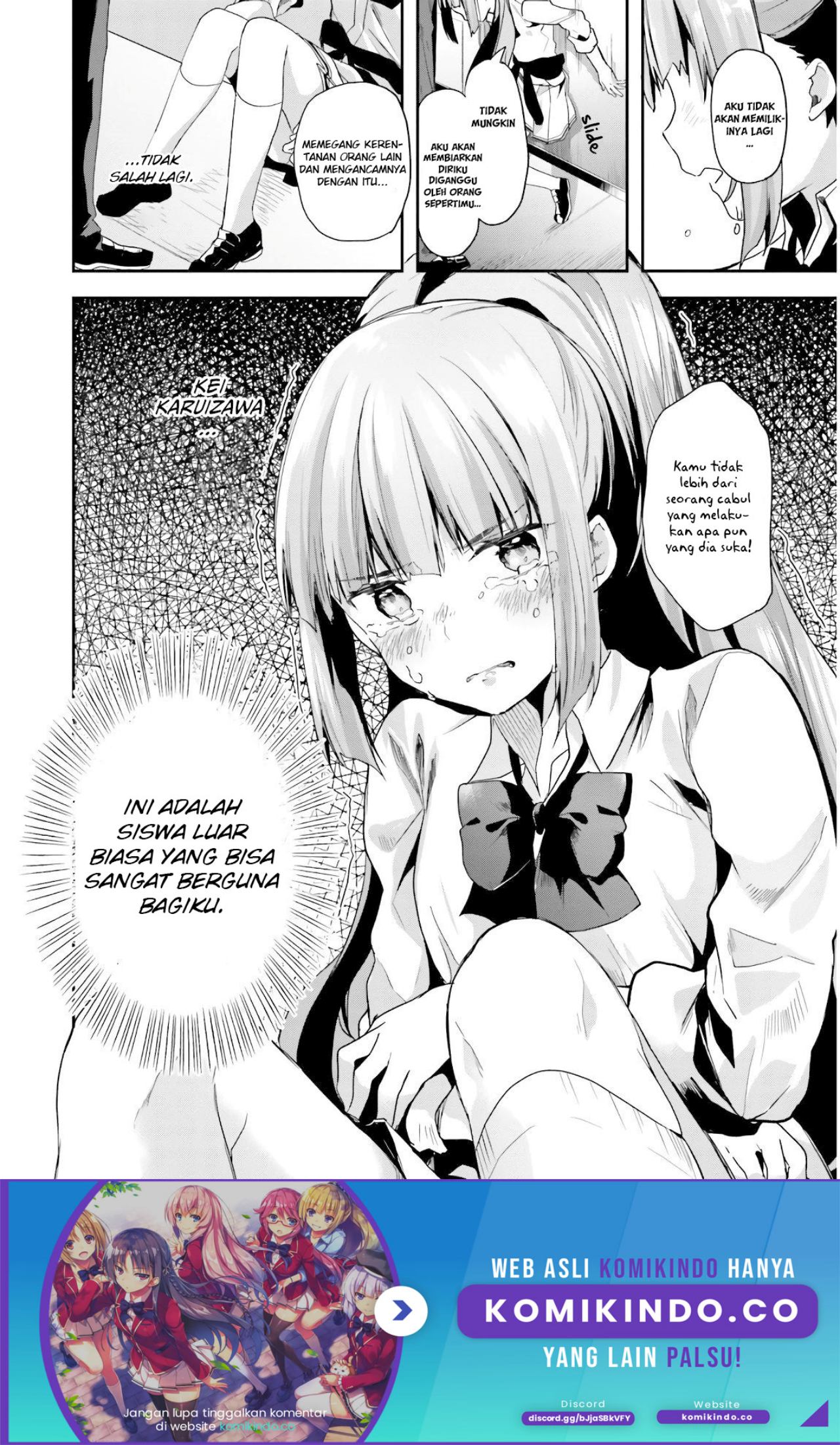 Youkoso Jitsuryoku Shijou Shugi no Kyoushitsu e Chapter 44 Gambar 25