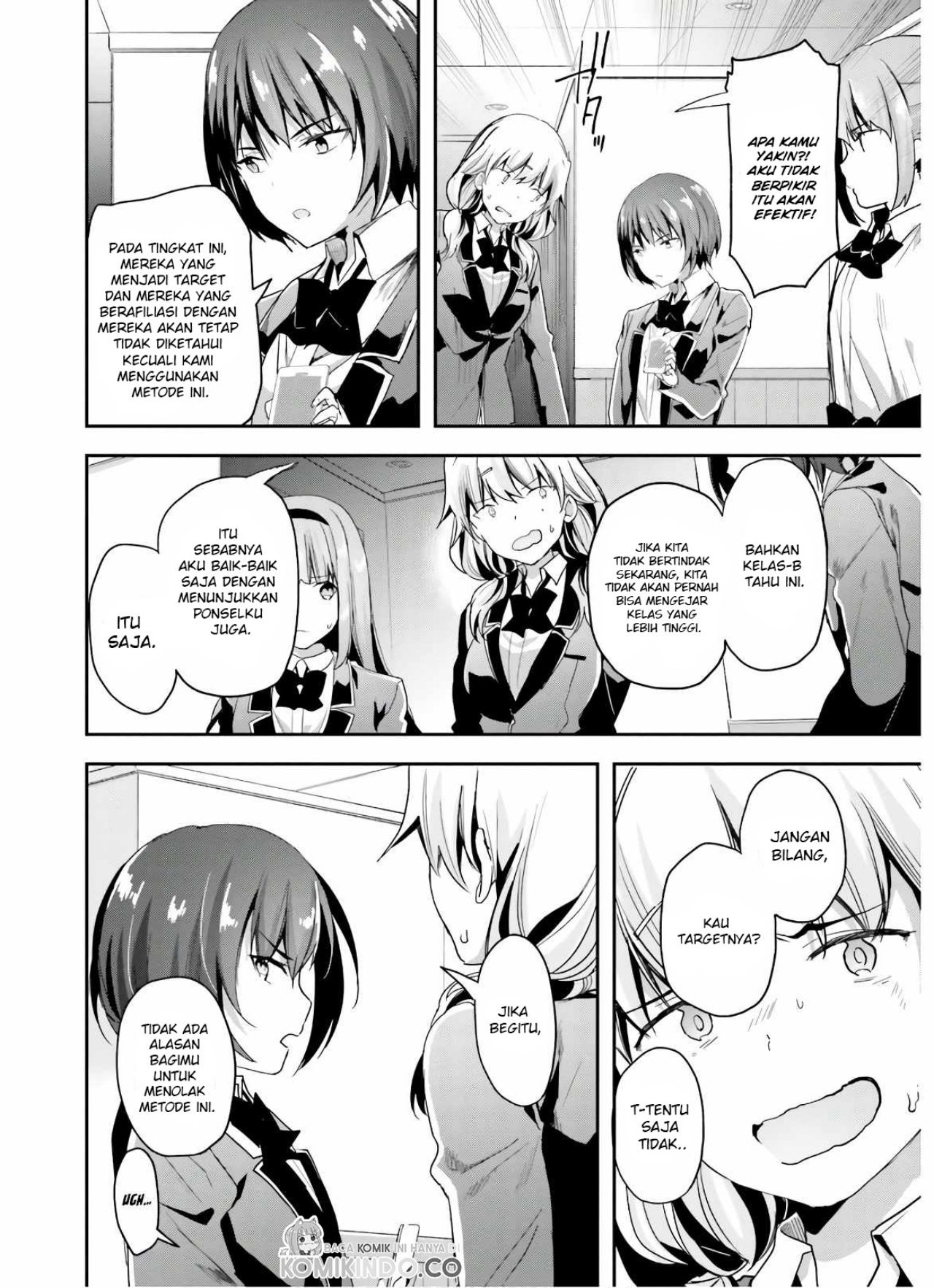 Youkoso Jitsuryoku Shijou Shugi no Kyoushitsu e Chapter 48 Gambar 5
