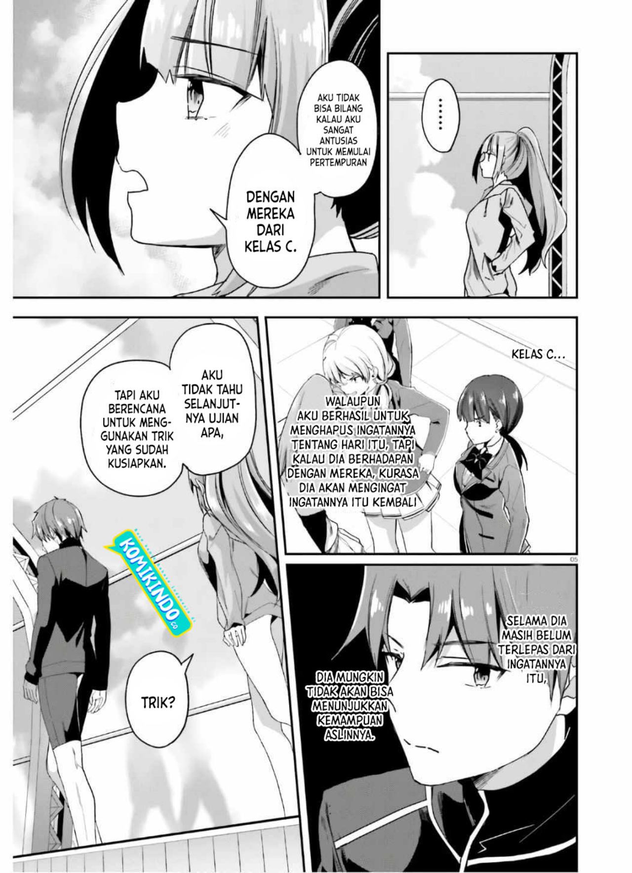 Youkoso Jitsuryoku Shijou Shugi no Kyoushitsu e Chapter 55 Gambar 6