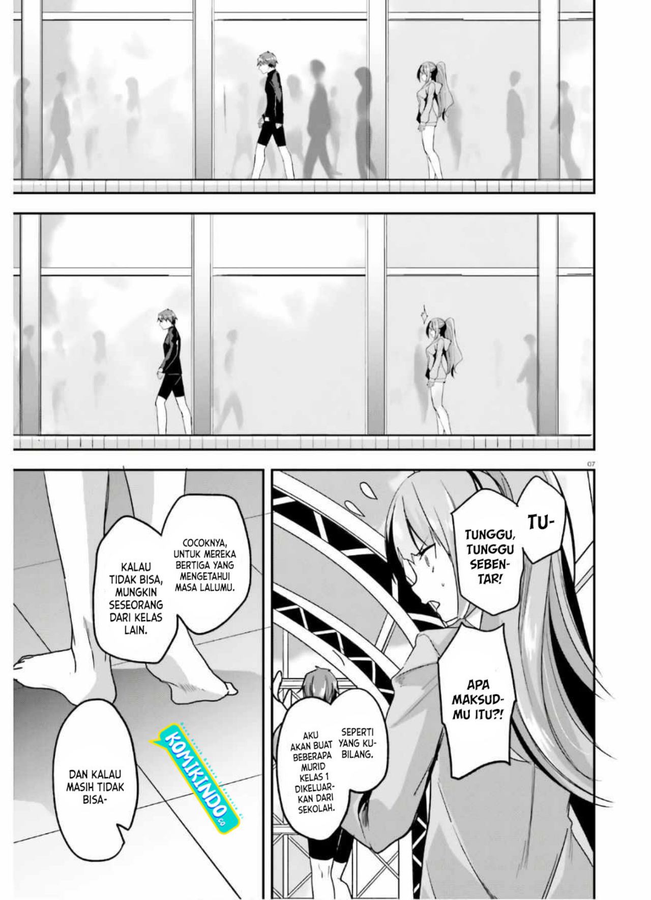 Youkoso Jitsuryoku Shijou Shugi no Kyoushitsu e Chapter 55 Gambar 8