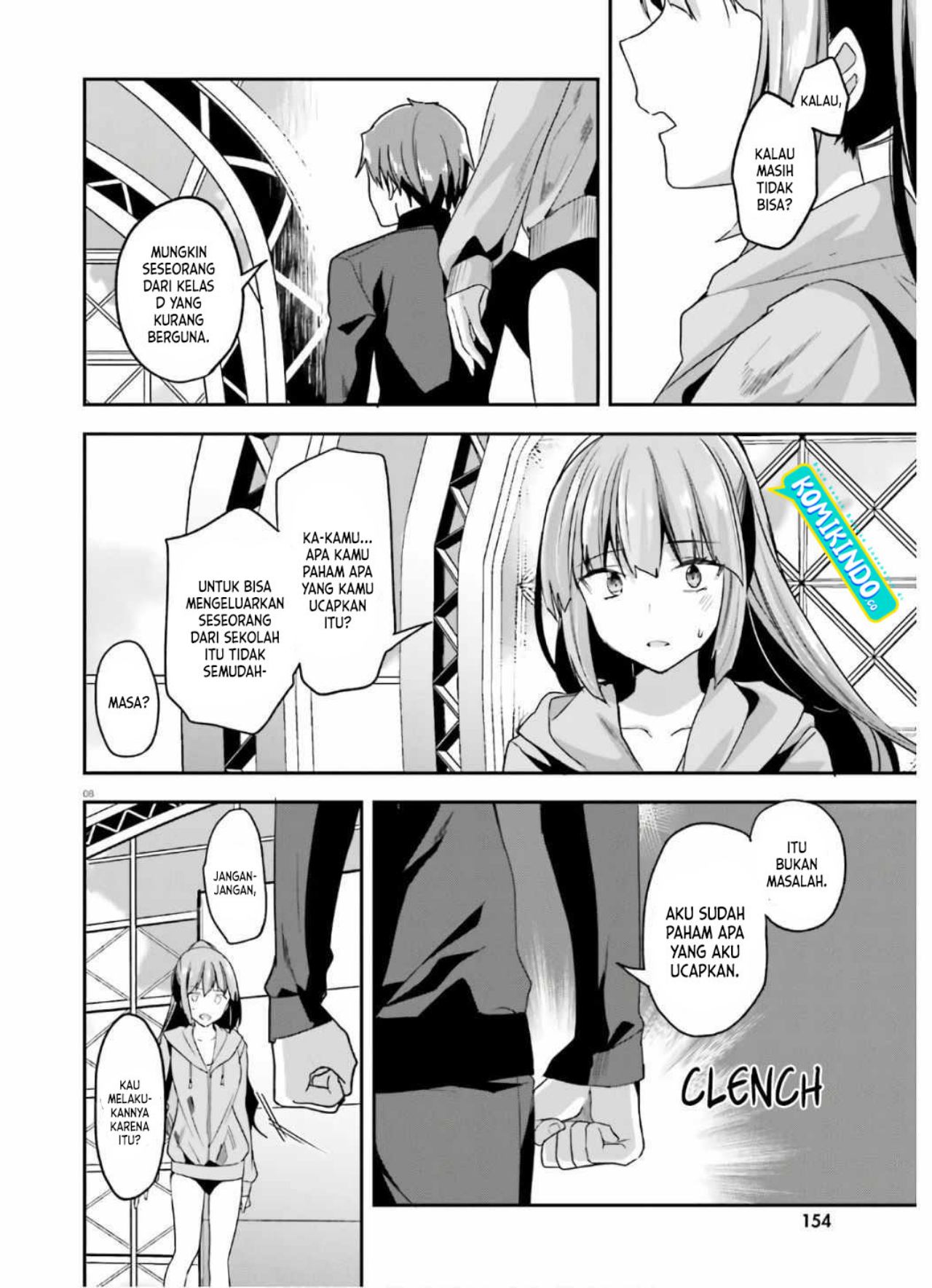 Youkoso Jitsuryoku Shijou Shugi no Kyoushitsu e Chapter 55 Gambar 9