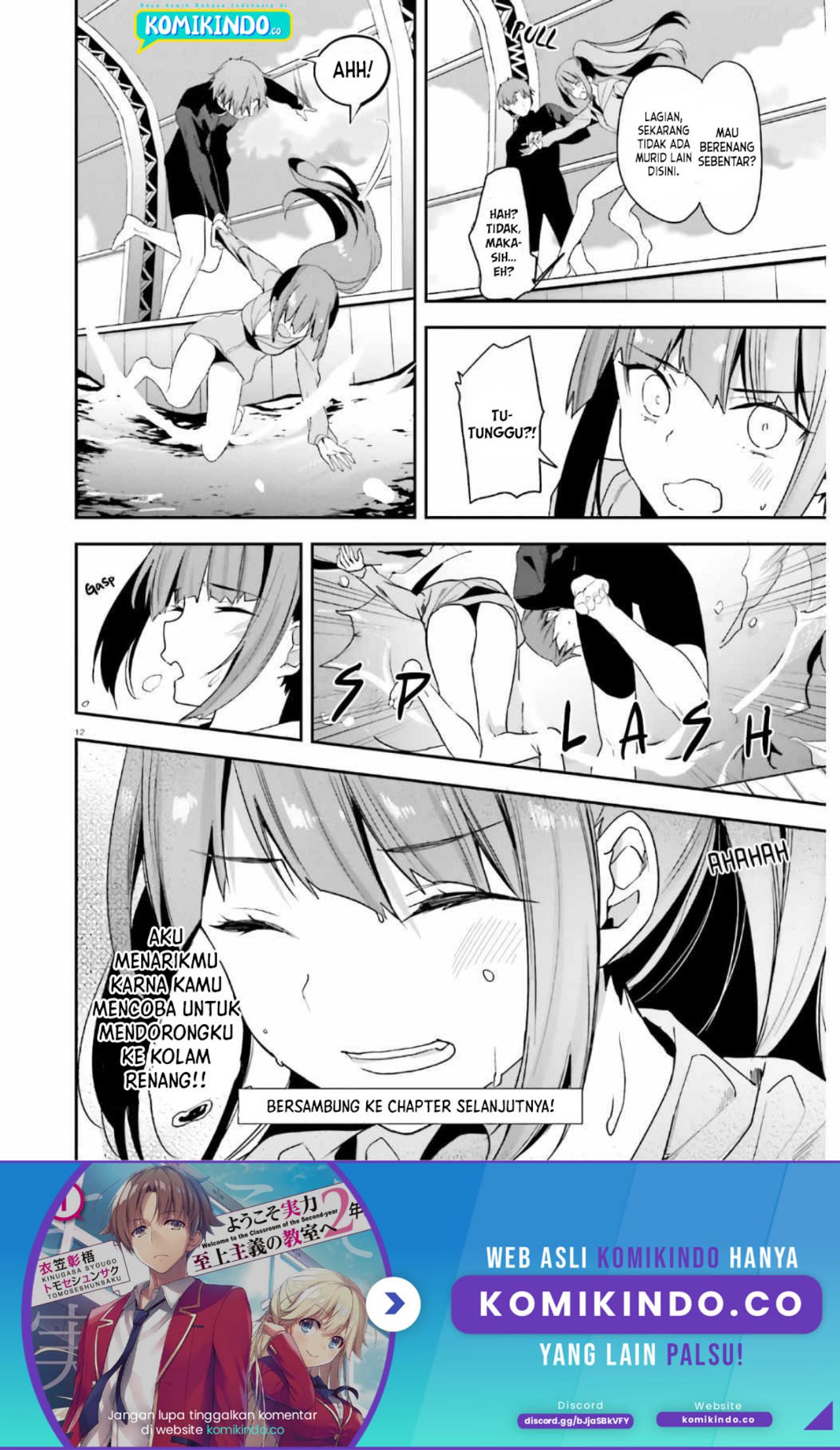 Youkoso Jitsuryoku Shijou Shugi no Kyoushitsu e Chapter 55 Gambar 13