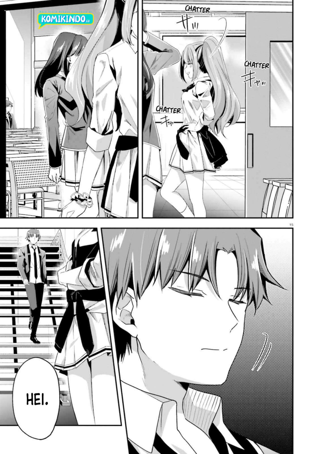 Youkoso Jitsuryoku Shijou Shugi no Kyoushitsu e Chapter 58 Gambar 16