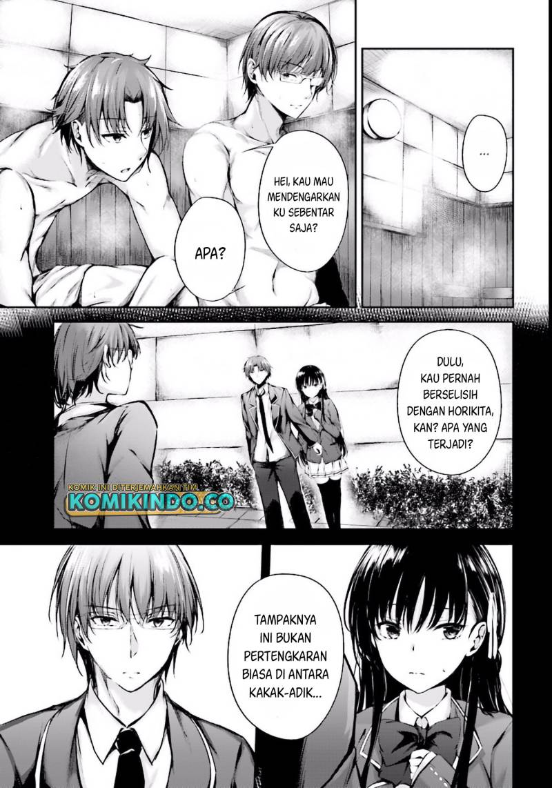 Youkoso Jitsuryoku Shijou Shugi no Kyoushitsu e Horikita Chapter 03 Gambar 4