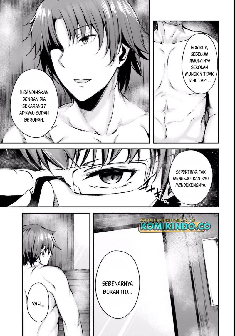 Youkoso Jitsuryoku Shijou Shugi no Kyoushitsu e Horikita Chapter 03 Gambar 6