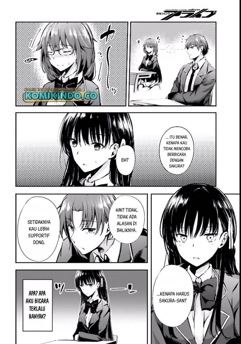 Youkoso Jitsuryoku Shijou Shugi no Kyoushitsu e Horikita Chapter 03 Gambar 17