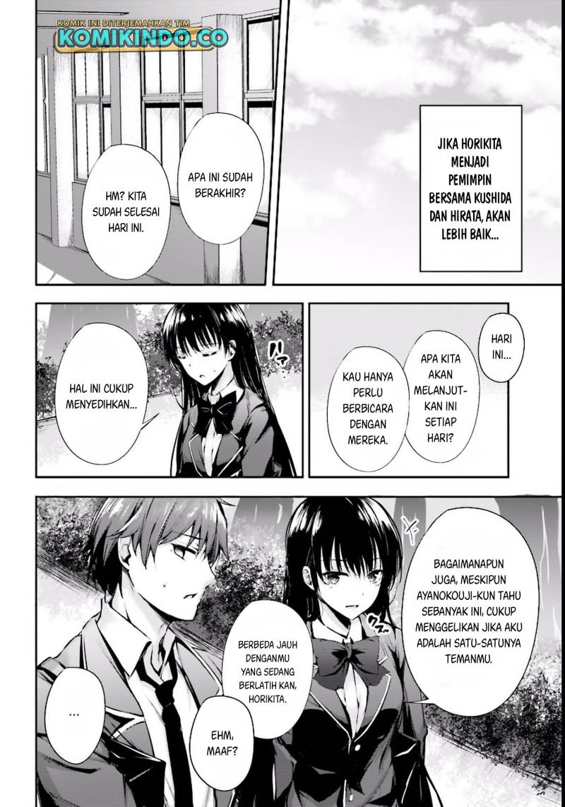 Youkoso Jitsuryoku Shijou Shugi no Kyoushitsu e Horikita Chapter 03 Gambar 23