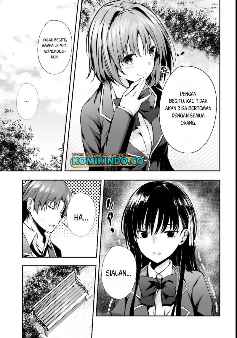 Youkoso Jitsuryoku Shijou Shugi no Kyoushitsu e Horikita Chapter 03 Gambar 28