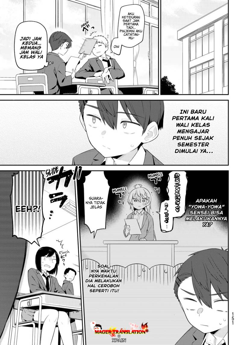 Yowa Yowa Sensei Chapter 04 Gambar 4