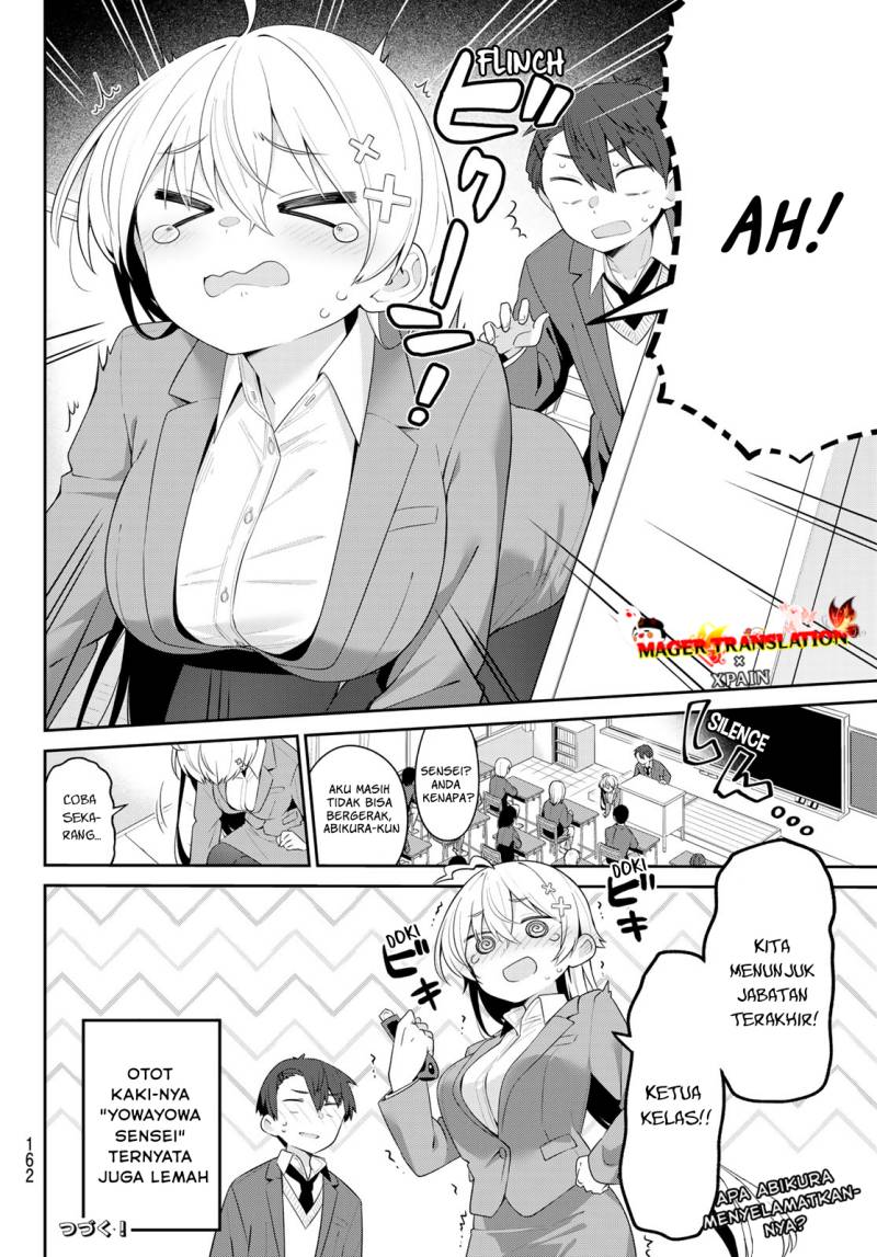 Yowa Yowa Sensei Chapter 04 Gambar 15