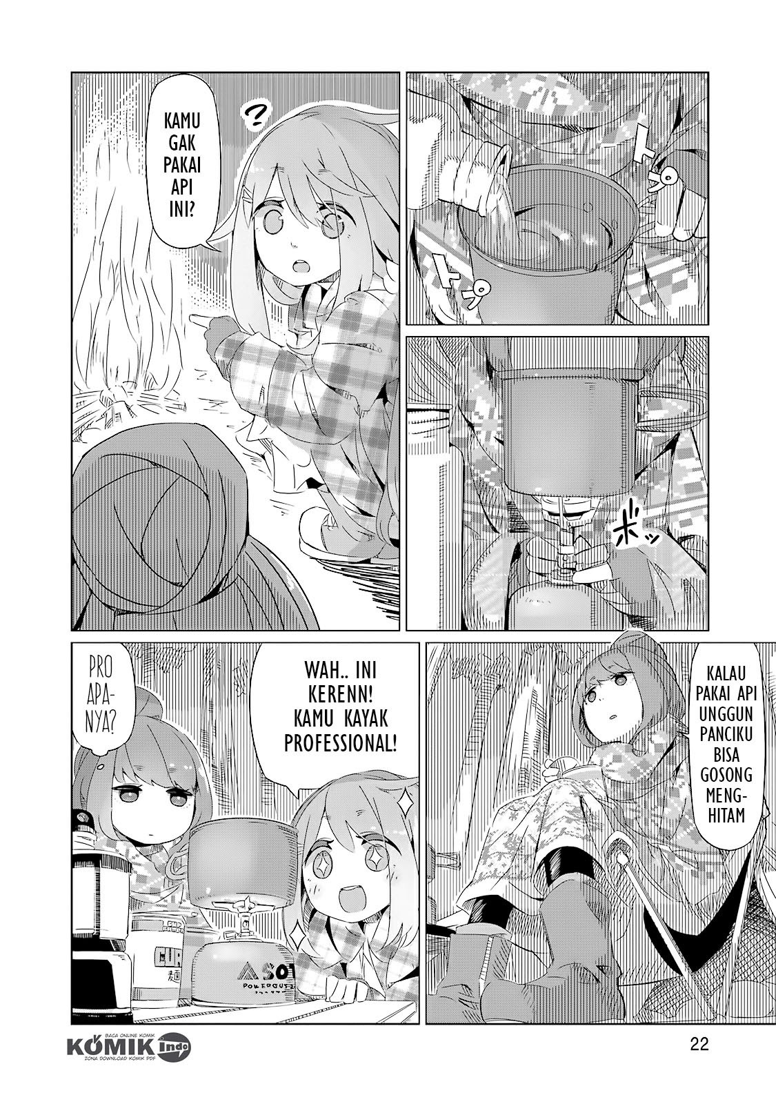 Yuru-Camp Chapter 01 Gambar 22