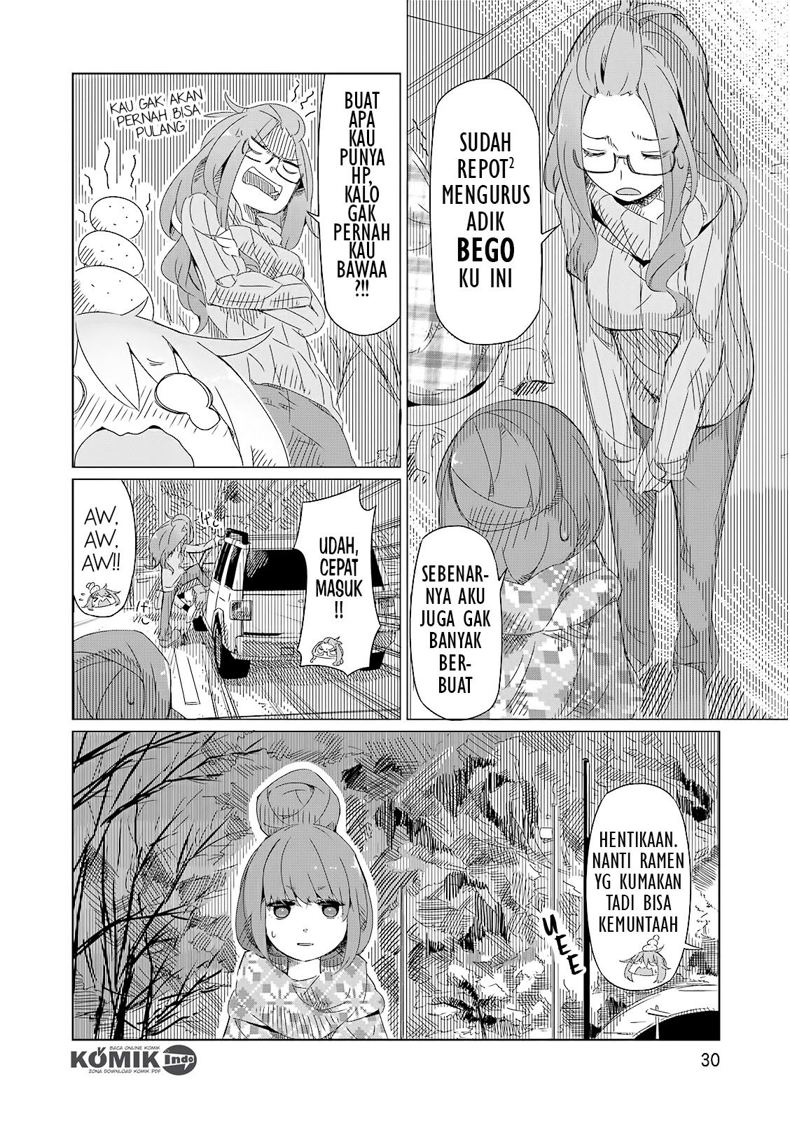 Yuru-Camp Chapter 01 Gambar 29
