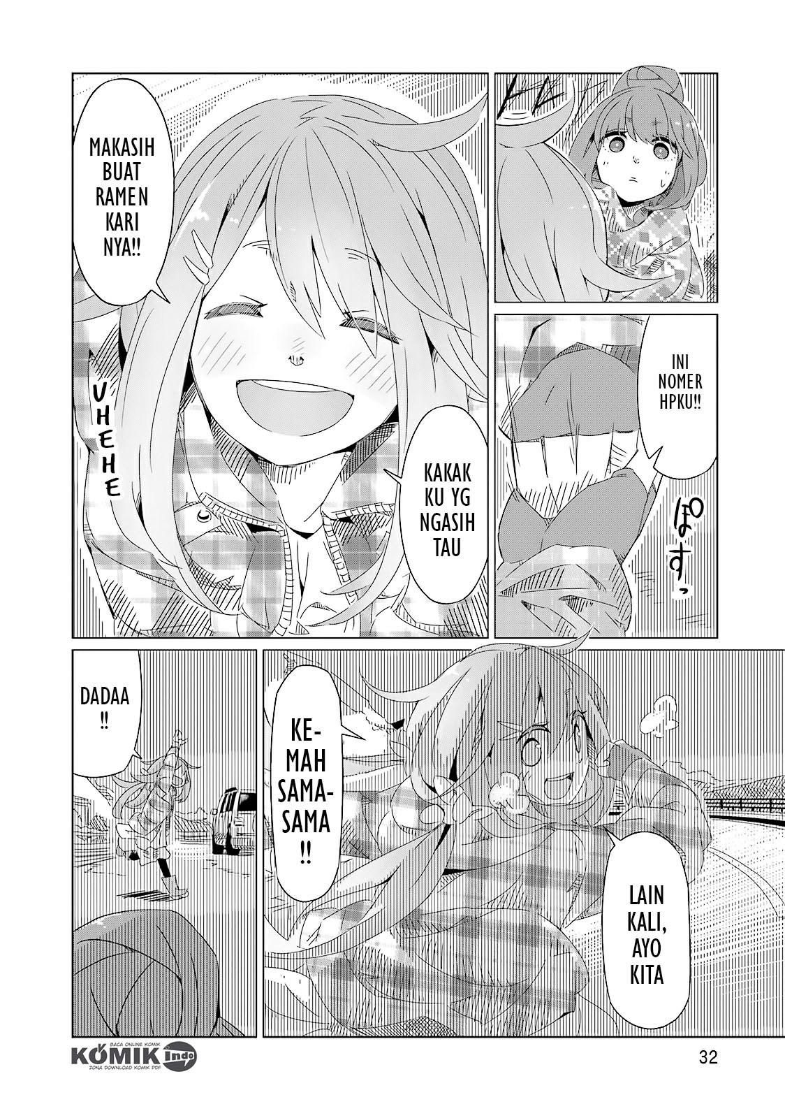 Yuru-Camp Chapter 01 Gambar 31