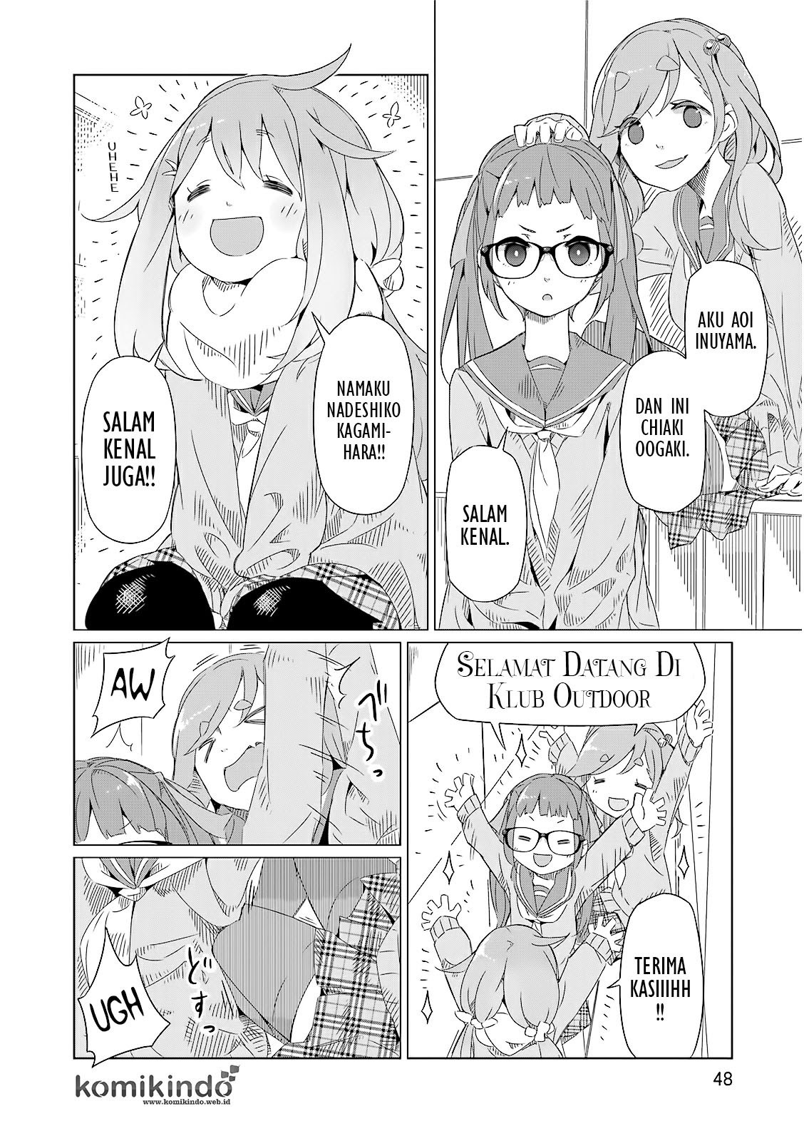 Yuru-Camp Chapter 02 Gambar 12