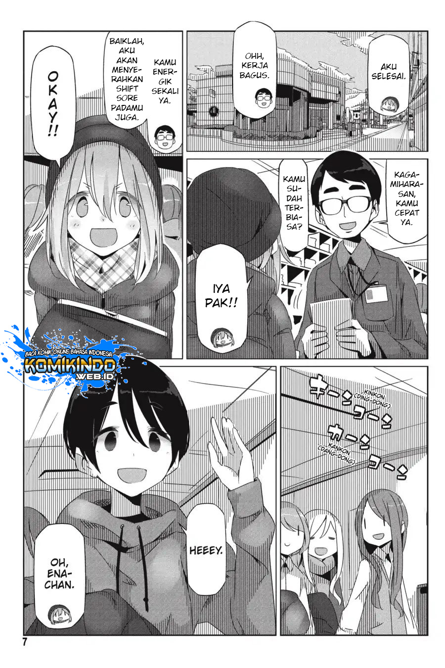 Yuru-Camp Chapter 24 Gambar 9