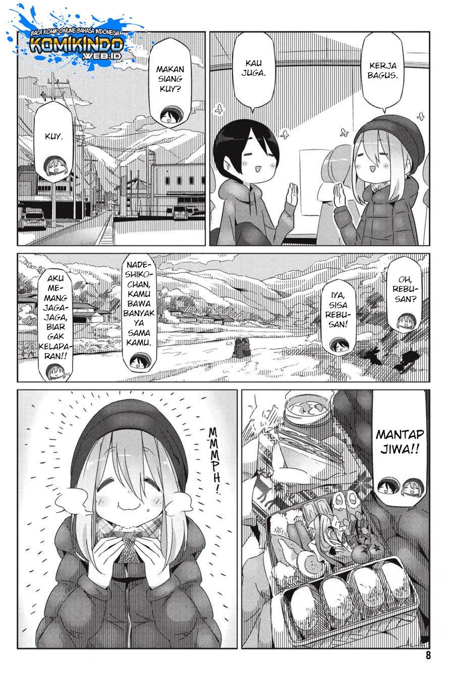 Yuru-Camp Chapter 24 Gambar 10