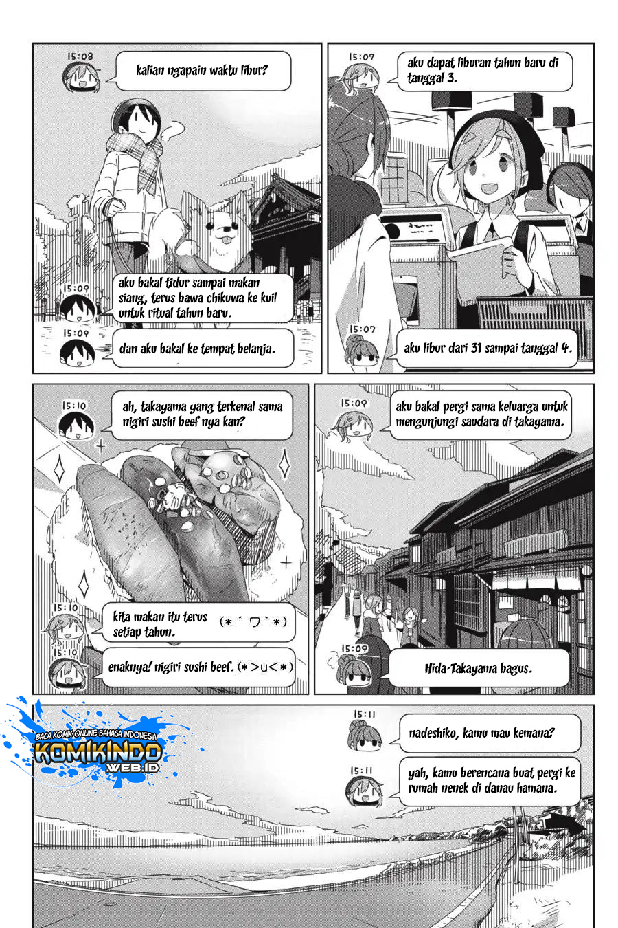 Yuru-Camp Chapter 24 Gambar 19
