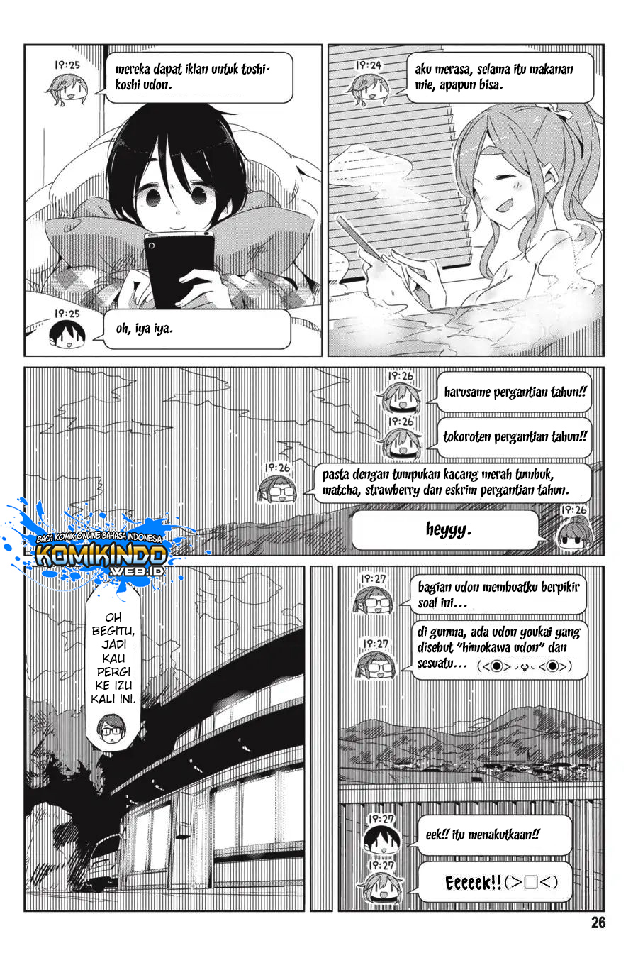 Yuru-Camp Chapter 24 Gambar 28