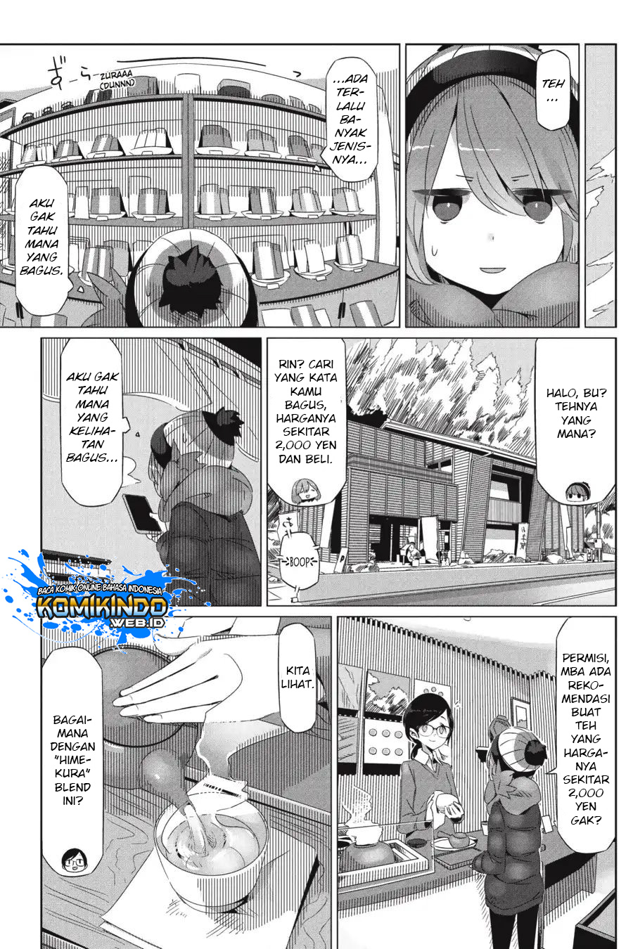 Yuru-Camp Chapter 25 Gambar 5